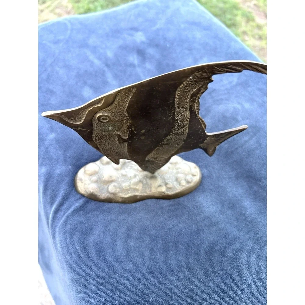 Brass Salt Water Angel Fish